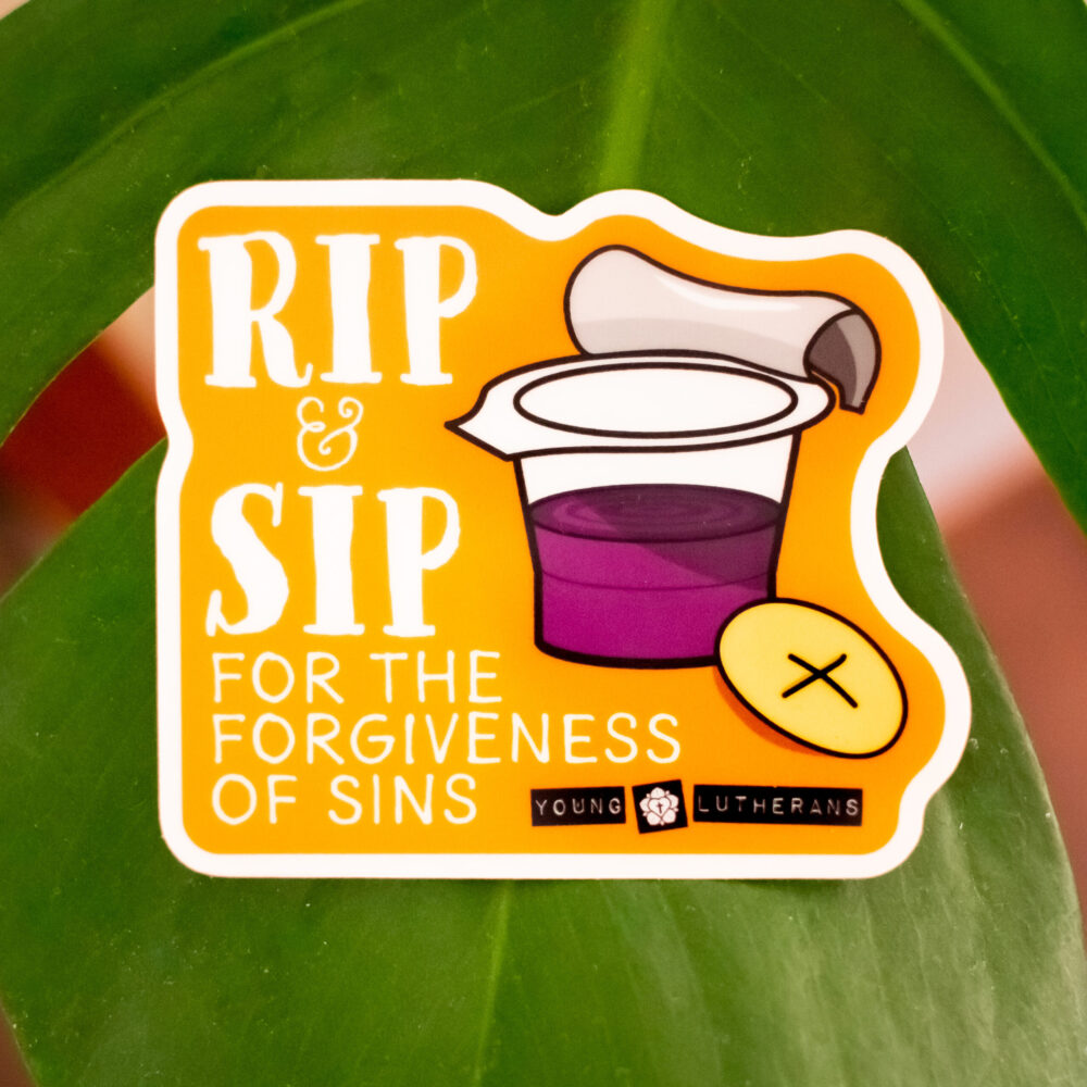 Featured image for ““Rip & Sip” Vinyl Sticker”
